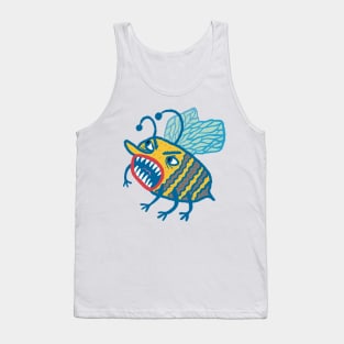 Bee Angry Buzzing - A Playful Design for Bee Lovers Tank Top